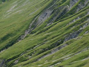 Preview wallpaper slope, grass, nature, relief, landscape