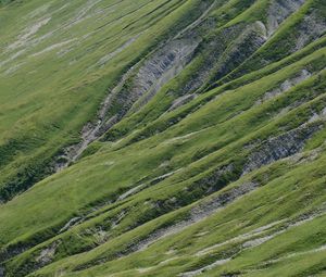 Preview wallpaper slope, grass, nature, relief, landscape