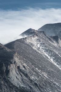 Preview wallpaper slope, mountain, fog