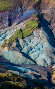 Preview wallpaper slope, mountains, relief, landscape, nature