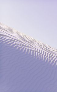 Preview wallpaper slope, sand, desert, waves, wavy