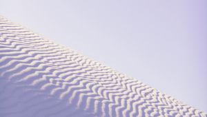 Preview wallpaper slope, sand, desert, waves, wavy