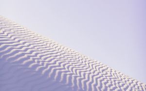 Preview wallpaper slope, sand, desert, waves, wavy