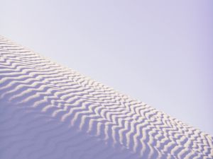 Preview wallpaper slope, sand, desert, waves, wavy