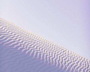 Preview wallpaper slope, sand, desert, waves, wavy