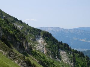 Preview wallpaper slope, trees, nature, mountains