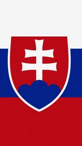 Preview wallpaper slovakia, flag, symbols
