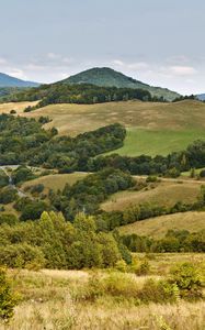 Preview wallpaper slovakia, mountains, grass, sky