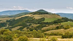 Preview wallpaper slovakia, mountains, grass, sky