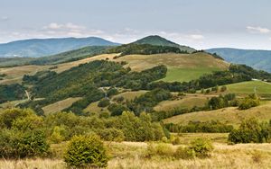 Preview wallpaper slovakia, mountains, grass, sky