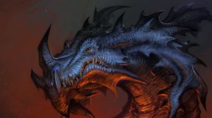 Preview wallpaper smaug, dragon, fantasy, art