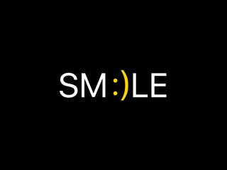 320x240 Wallpaper smile, positive, word, cheerful