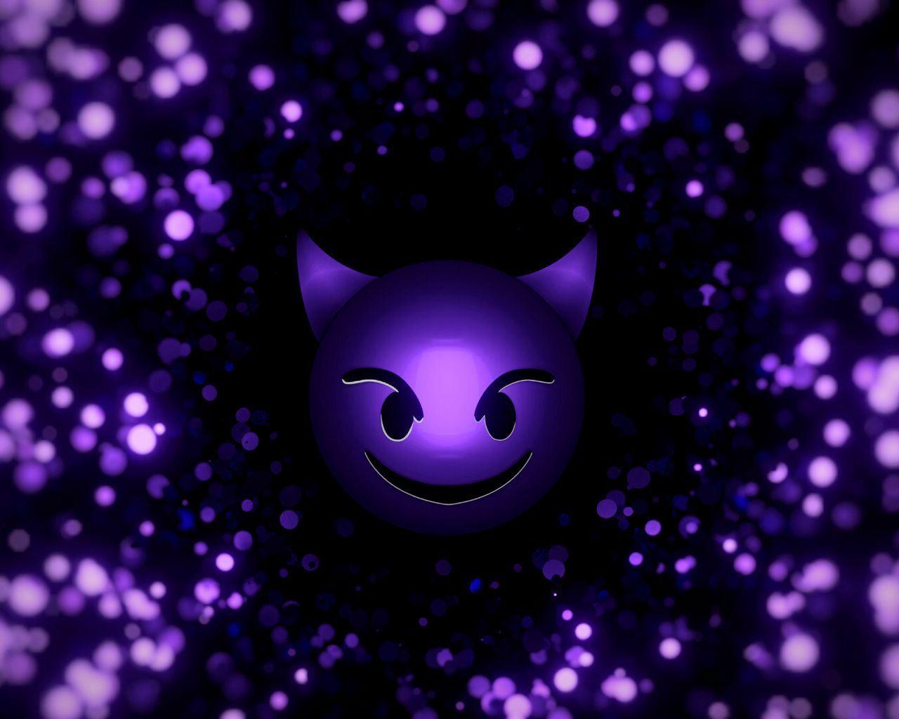 Hãy thưởng thức bức ảnh nền Devil emoji với nụ cười quỷ dữ vui tươi để thêm sự hồi hộp cho trang điện thoại của bạn!