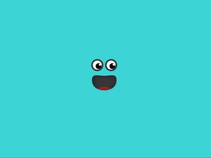 Preview wallpaper smiley, emotions, minimalism, vector
