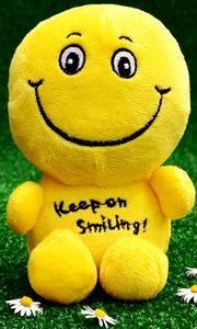 Preview wallpaper smiley, happy, toy, funny, positive