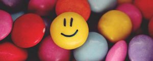 Preview wallpaper smiley, smile, candy, colorful