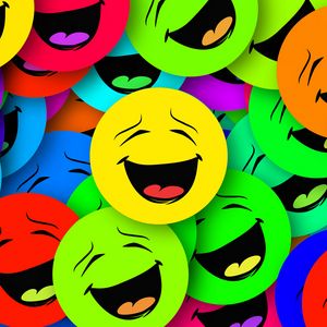 Preview wallpaper smilies, smiles, colorful, emotion