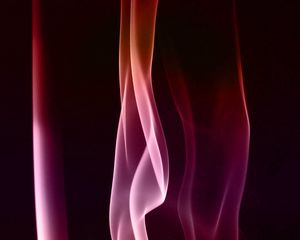 Preview wallpaper smoke, abstraction, colored, winding
