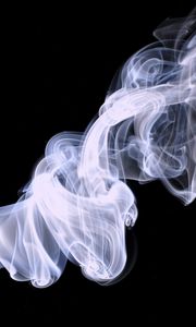 Preview wallpaper smoke, background, black