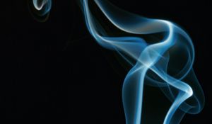 Preview wallpaper smoke, bends, abstraction, black