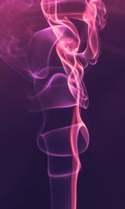 Preview wallpaper smoke, bends, abstraction, purple