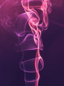 Preview wallpaper smoke, bends, abstraction, purple