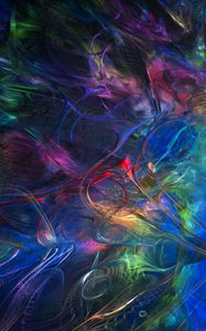 Preview wallpaper smoke, bends, colorful, abstraction