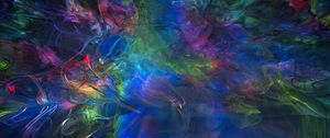 Preview wallpaper smoke, bends, colorful, abstraction