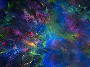 Preview wallpaper smoke, bends, colorful, abstraction