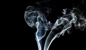 Preview wallpaper smoke, black, background, transparent