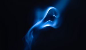 Preview wallpaper smoke, clot, blue, dark