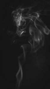 Preview wallpaper smoke, cloud, bw