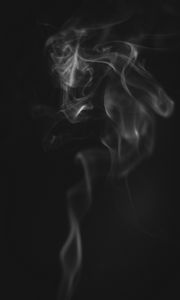 Preview wallpaper smoke, cloud, bw