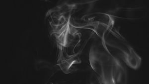 Preview wallpaper smoke, cloud, bw