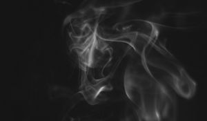 Preview wallpaper smoke, cloud, bw