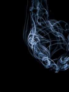 Preview wallpaper smoke, cloud, curls