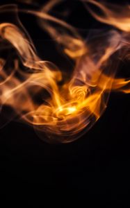 Preview wallpaper smoke, cloud, glow, dark