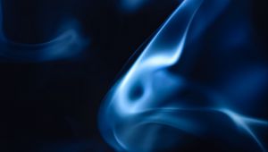 Preview wallpaper smoke, cloud, glow, abstraction, blue