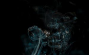 Preview wallpaper smoke, cloud, gray, abstraction