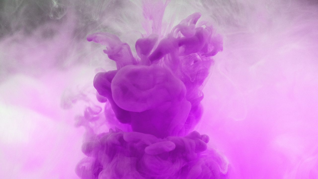 Wallpaper smoke, clumps, abstract, lilac, light