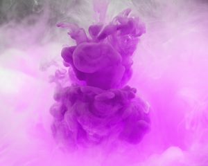 Preview wallpaper smoke, clumps, abstract, lilac, light