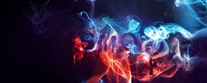 Preview wallpaper smoke, color, background, blurred