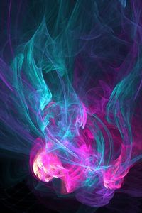 Preview wallpaper smoke, color, bright, blurred