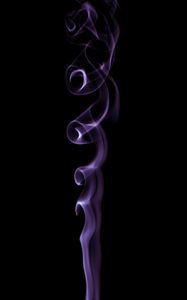 Preview wallpaper smoke, color smoke, spiral, dark background