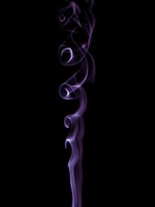 Preview wallpaper smoke, color smoke, spiral, dark background