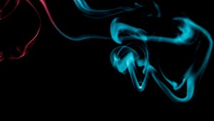 Preview wallpaper smoke, colored smoke, dark, clot