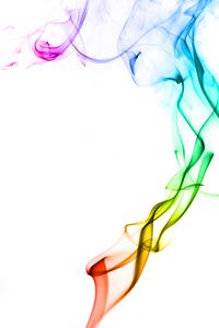 Preview wallpaper smoke, colorful, abstraction, minimalism