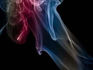 Preview wallpaper smoke, colorful, shroud, smoke clouds