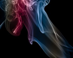 Preview wallpaper smoke, colorful, shroud, smoke clouds