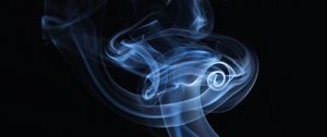 Preview wallpaper smoke, dark, black, macro